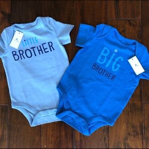 BabyGap Onesies Big Brother Little Brother - NWT